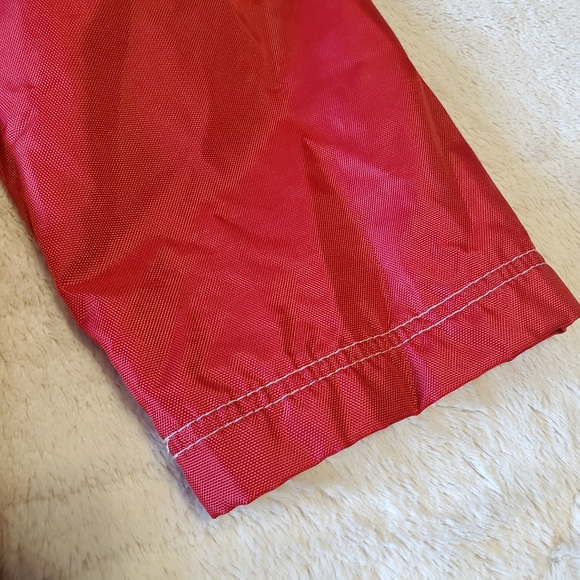 Budweiser Nylon Jacket XL Red Embroidered logos Mens Extra Large Hub-Capz - Picture 4 of 15